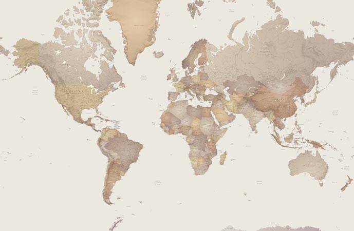 Политическая карта мира в трещинах бесплатно